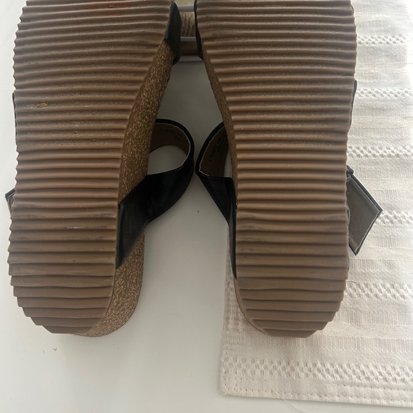 Boutique by Corky’s Wedge Sandals Size 7 Black - Picture 13 of 15